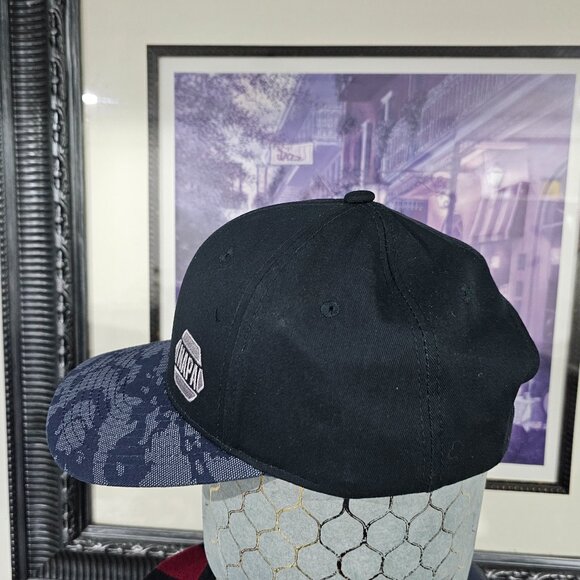 Napa Hat Napa Crest on front camouflage brim One size fit all Black in color - Picture 2 of 4